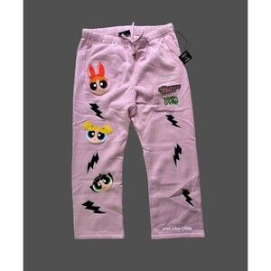 Civil Regime x Powerpuff Girls Puff Club Baddies Wide Leg Sweatpants Men’s XL